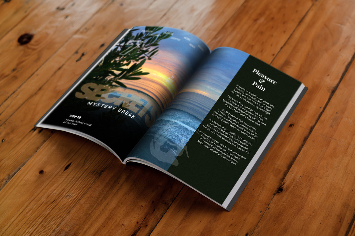 Full Page Bi Fold Advertisement
